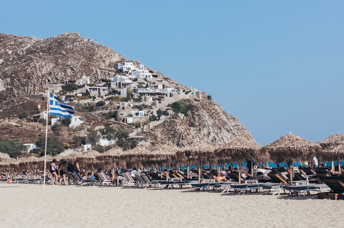 Elia beach Mykonos