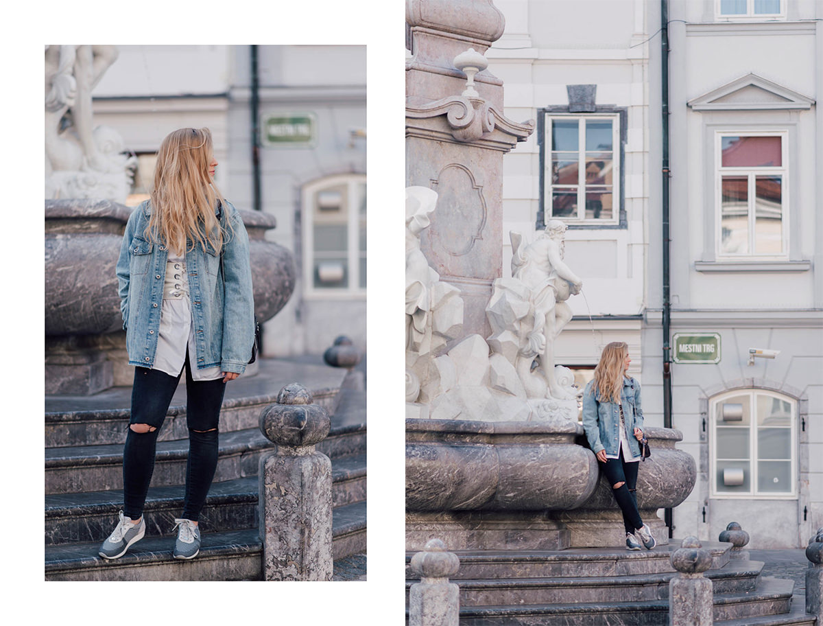 oversized jeans jacket