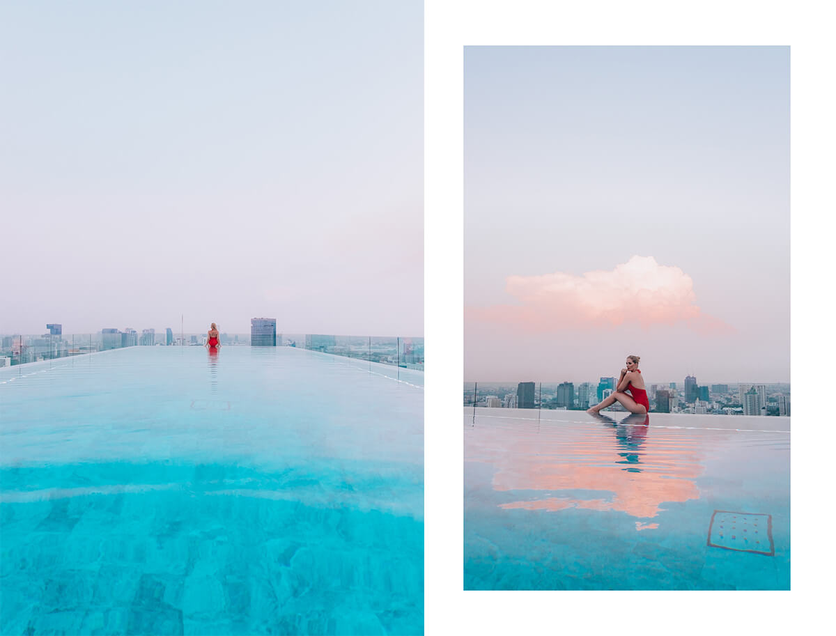 rooftop infinity pool Bangkok