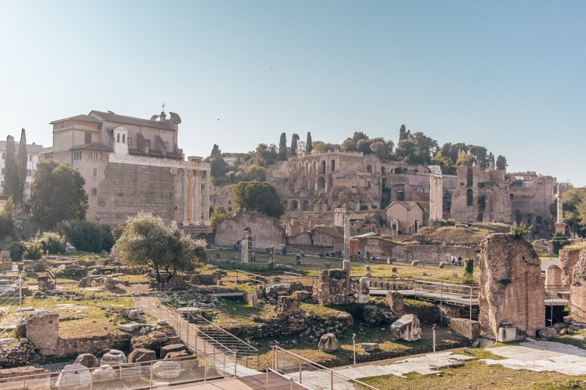 Rome Forum Palatine
